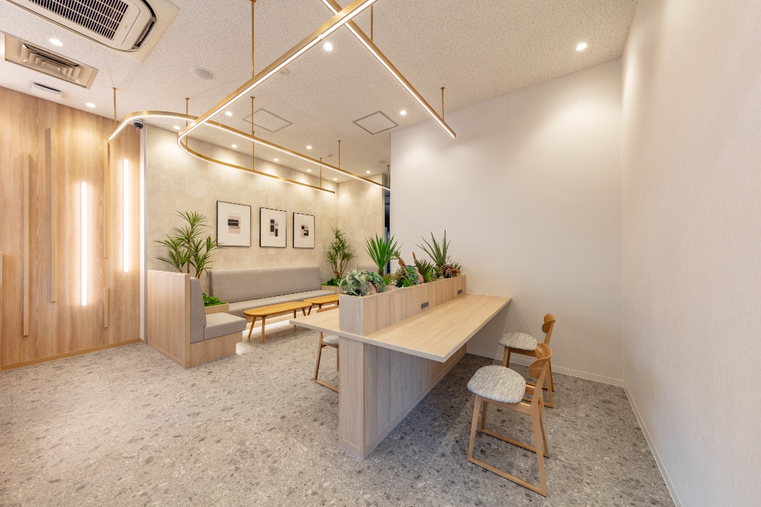 巧が織成すこだわりのラウンジ